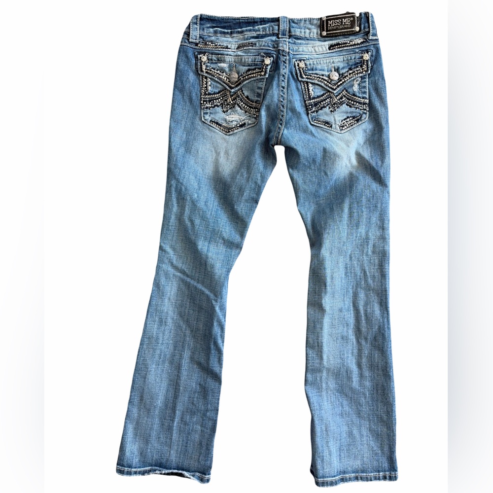Miss Me Distressed Boot Jeans - Picture 2 of 5